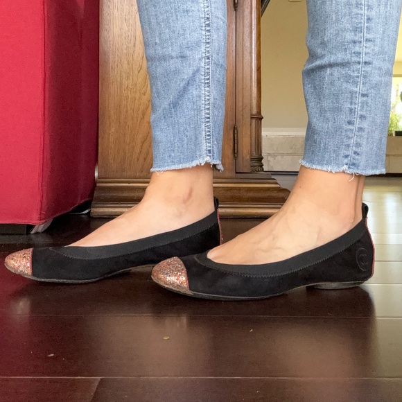 Chanel Limited Edition Glitter Ballet Flats - Picture 3 of 17